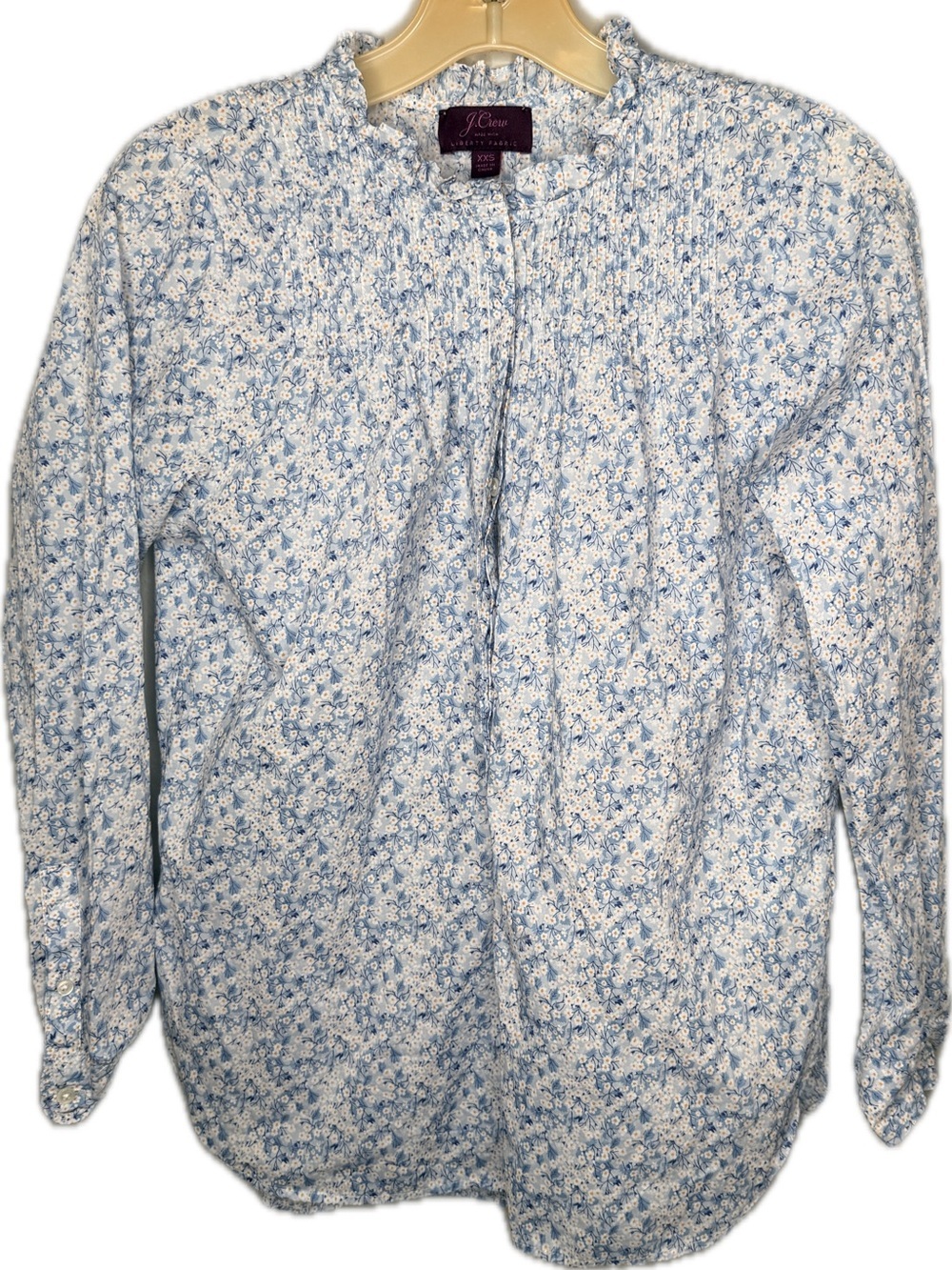 J Crew Floral Blouse